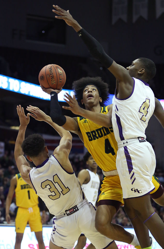 Ja'Monta Black splits two defenders in state championship game